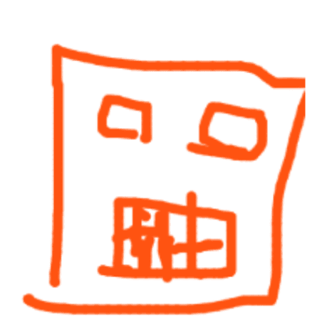 Our team’s orange robot logo
